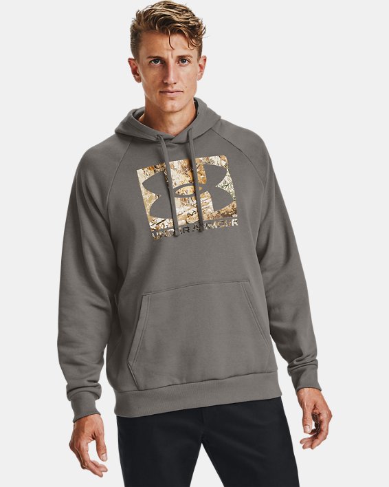 Men's UA Rival Fleece Camo Logo Hoodie | Under Armour